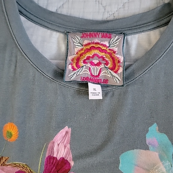 EUC Johnny Was Sz Xl Janie Nurto Tunic Top - Picture 2 of 5